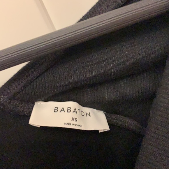 Babaton Black Long Sleeve Knit Top - Picture 3 of 4